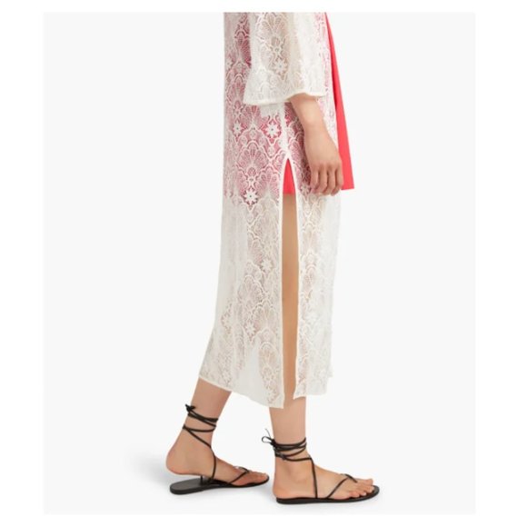 Hill House Home - The Lou Lou Duster - White / XS - Picture 3 of 4